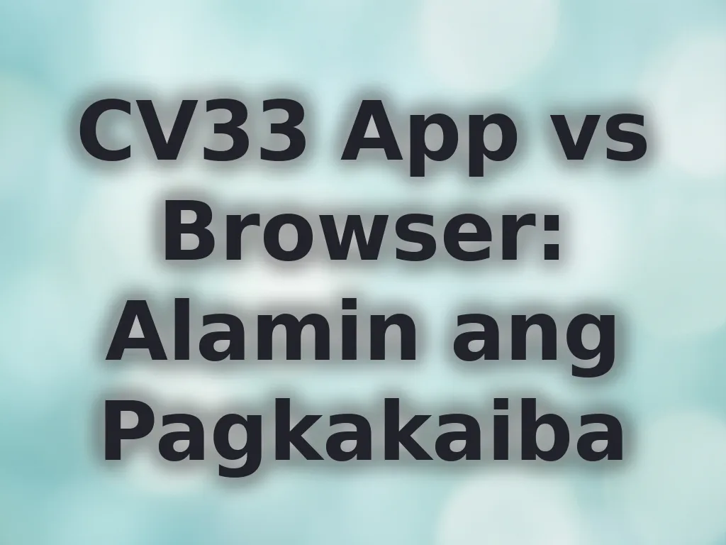 App vs Browser