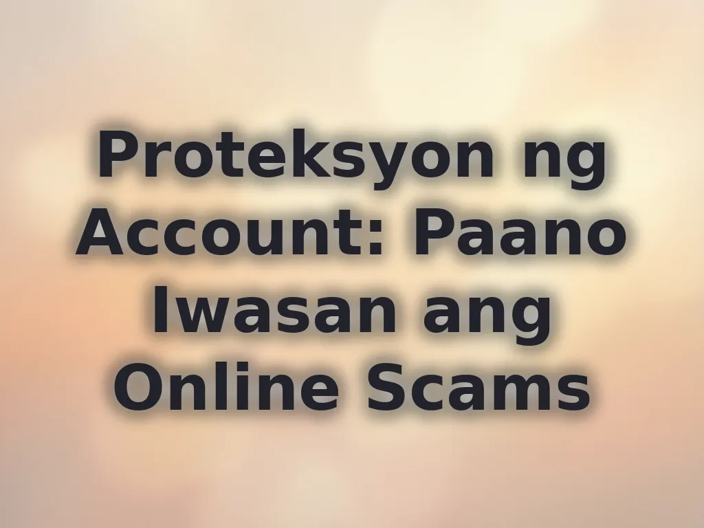 Account Security